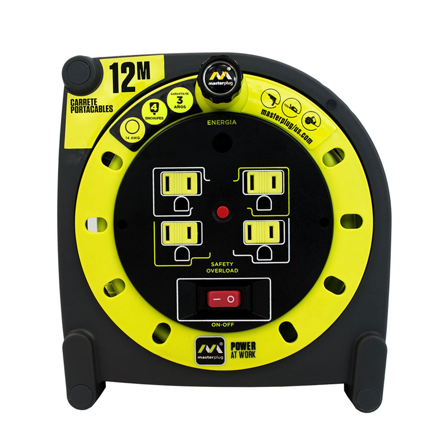 Extension Eléctrica con Multicontactos 12M