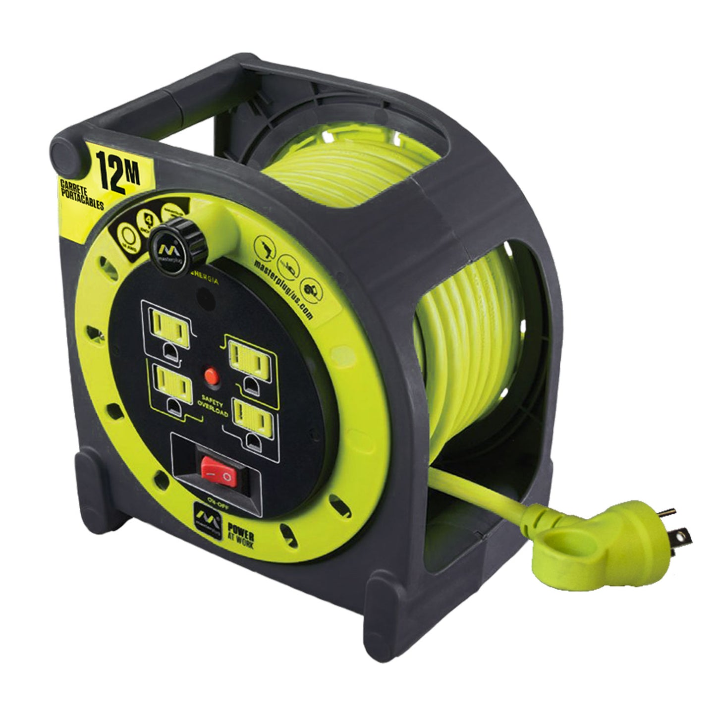 Extension Eléctrica con Multicontactos 12M