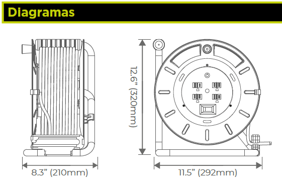 Extension Eléctrica con Multicontactos 30M