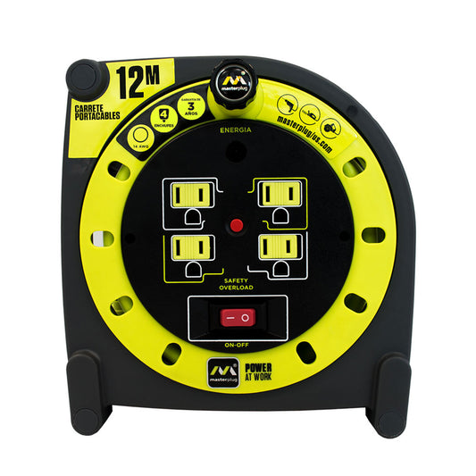 Extension Eléctrica con Multicontactos 12M