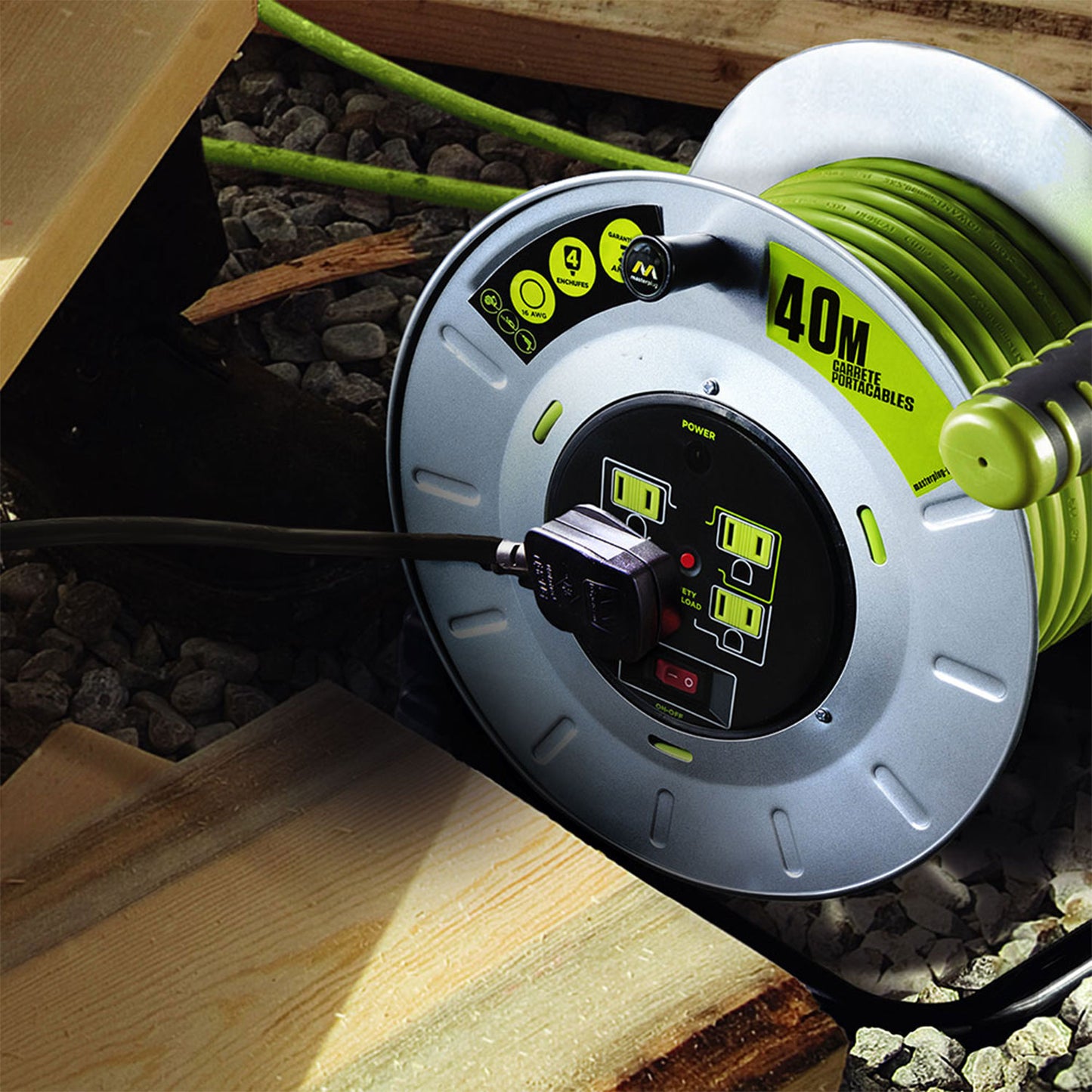 Extension Eléctrica con Multicontactos 40M